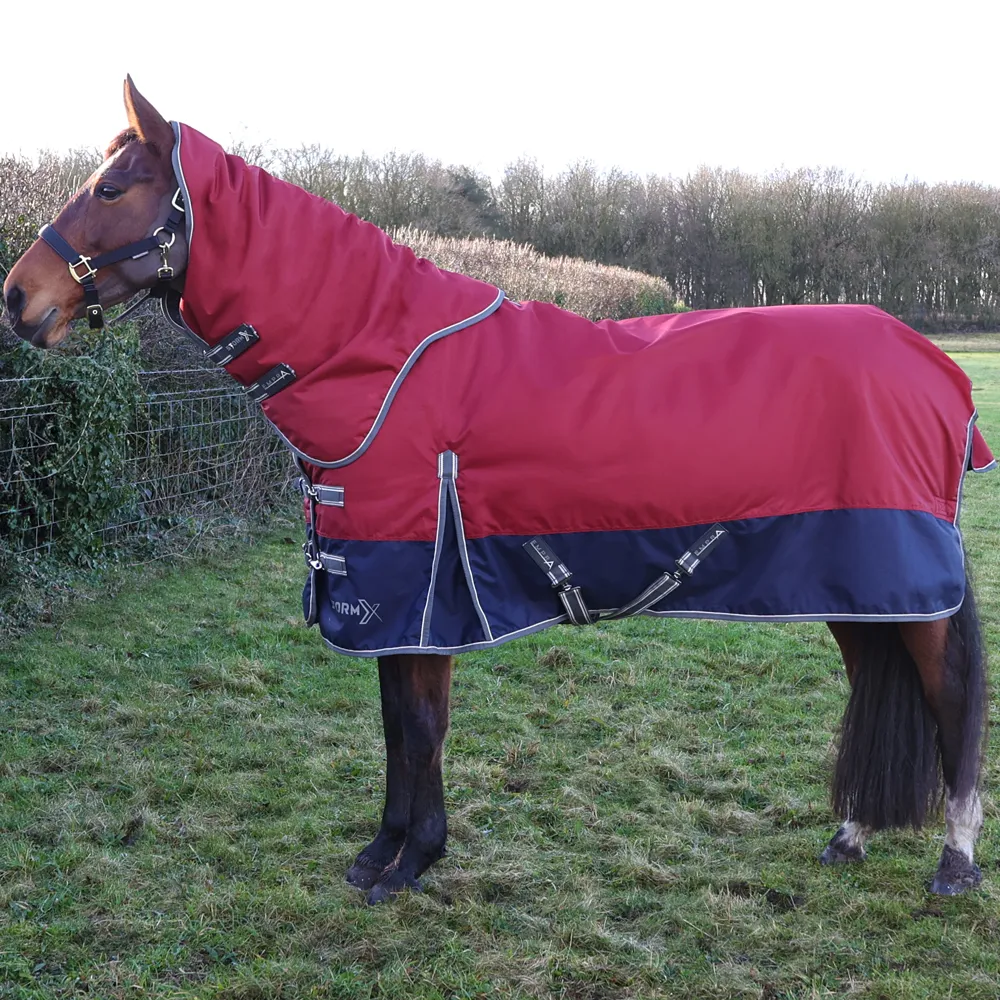 StormX Empra 200g Turnout Rug with Detachable Neck 4'6 to 7'3