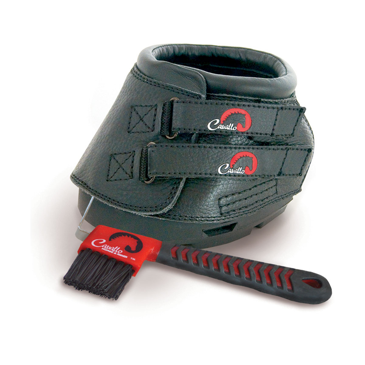 Cavallo Simple Boot With FOC Hoof Pick & Brush - Image 2