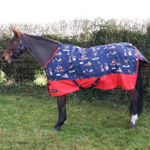 StormX Original 100g Turnout Rug - Thelwell Collection Practice Makes Perfect 3'0 to 7'3