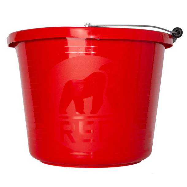Red Gorilla Premium Bucket 15 litre Red or Blue