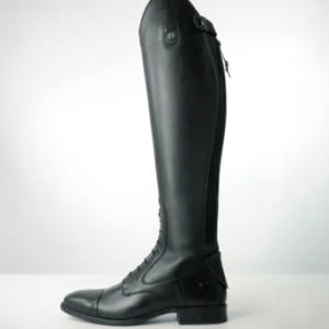Brogini Capitoli Lace Front Tall Boot Black Size 42 Calf 39 Height 47
