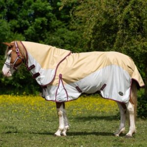 NEW Trojan Dual Detachable Neck Turnout Fly Rug Sizes 5'6 to 7'0