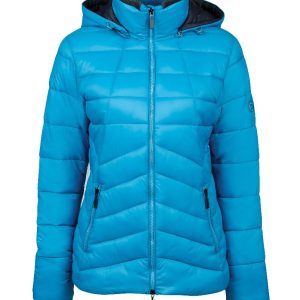 Dublin Gemma Ladies Puffer Jacket - Arctic Blue - Size Small