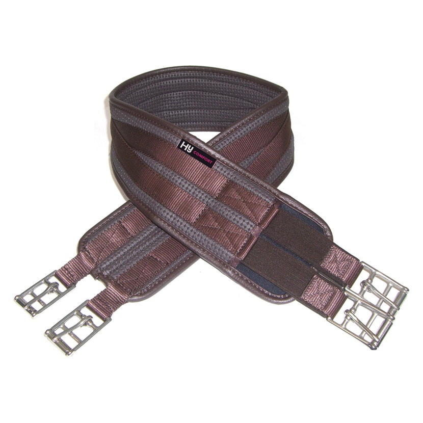 Hy Equestrian Waffle Girth - Elasticated One End - Image 3