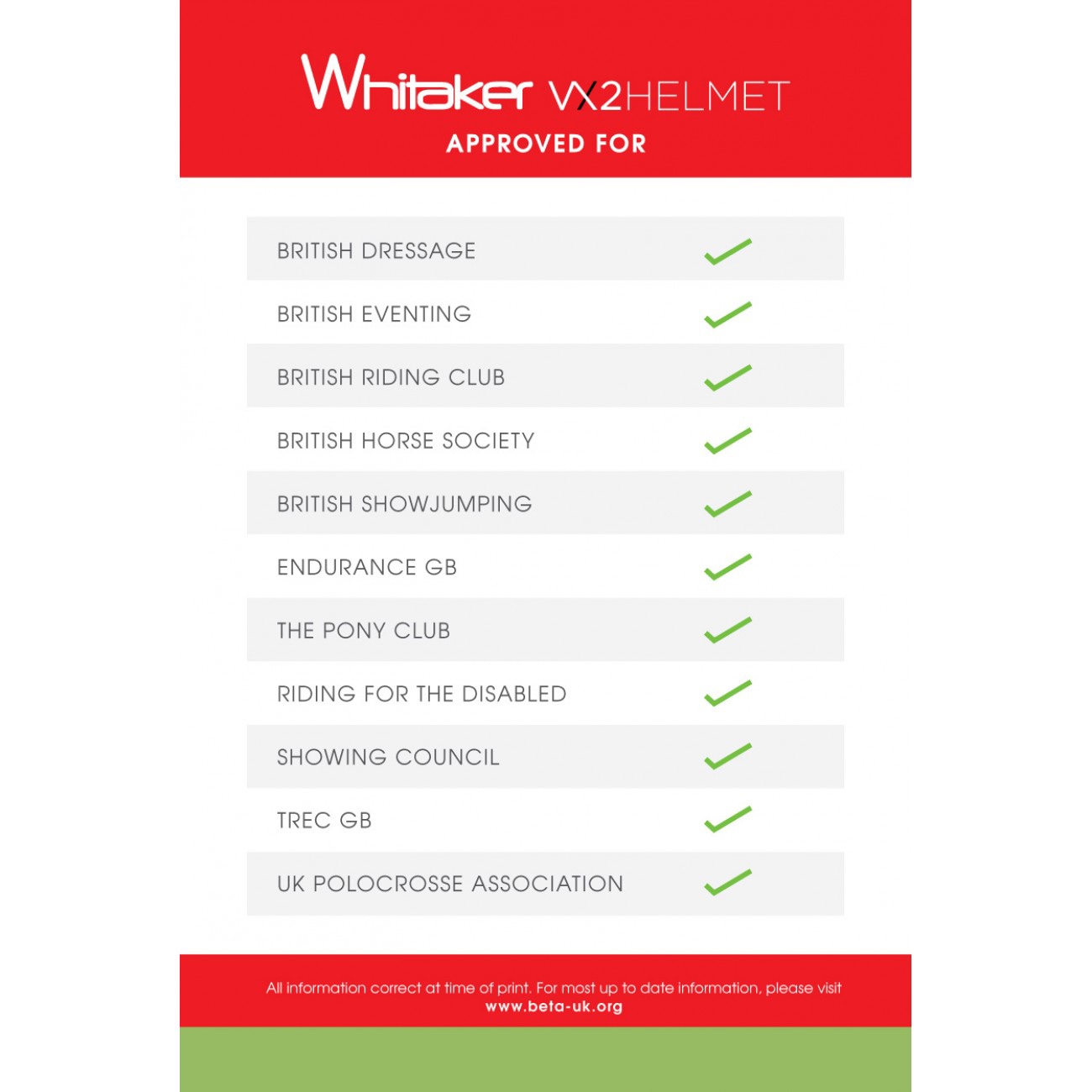 John Whitaker VX2 Sparkle Helmet in Black - RH038 - Image 5