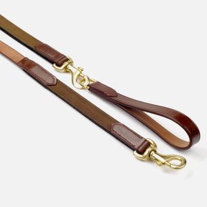 Whitaker Leather and Elastic Draw Reins