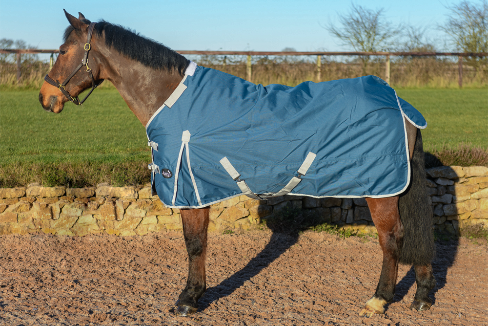 Jump Dual 100g Teal Turnout Detachable Neck 5'6 TO 7'0 - Image 2