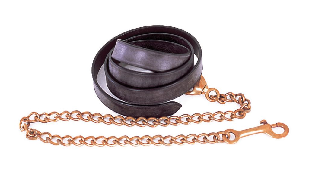 Windsor Leather Lead And Chain 1"
