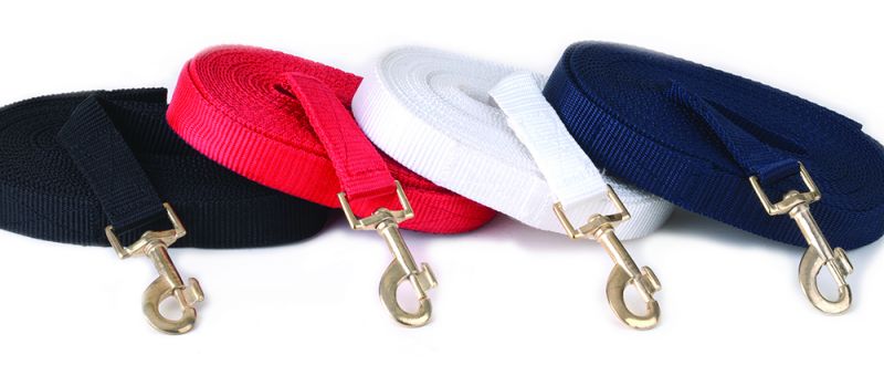 Windsor Nylon Lunge Rein Navy or Black