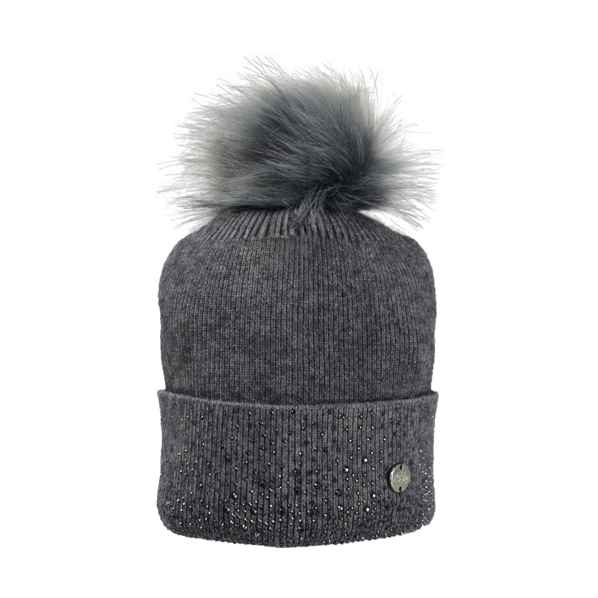 Hy Equestrian Two Toned Alaska Bobble Hat Various Colours - Image 4