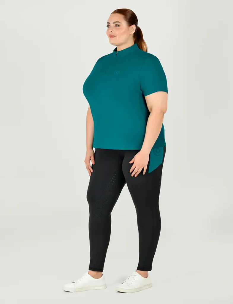 Dublin Curve Tabby Short Sleeve Riding Top