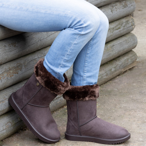 Hy Equestrian Chisworth Waterproof Fleece Boot with Faux Fur Sizes 36 to 42 - Image 5