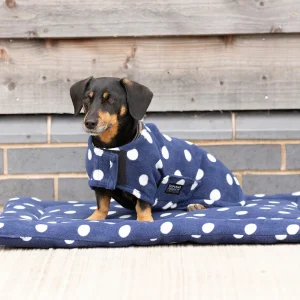 Supreme Products Dotty Fleece Dog Coat Sizes XXXS to XXL