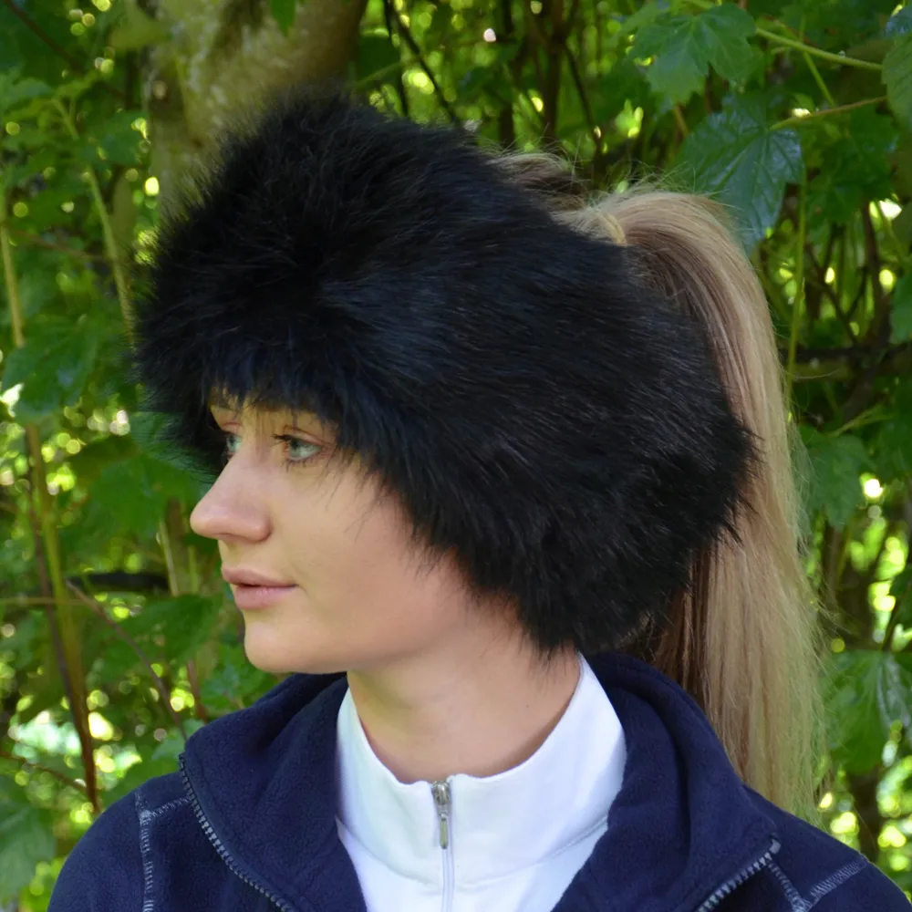 Hy Equestrian Canadian Faux Fur Headband - Image 2