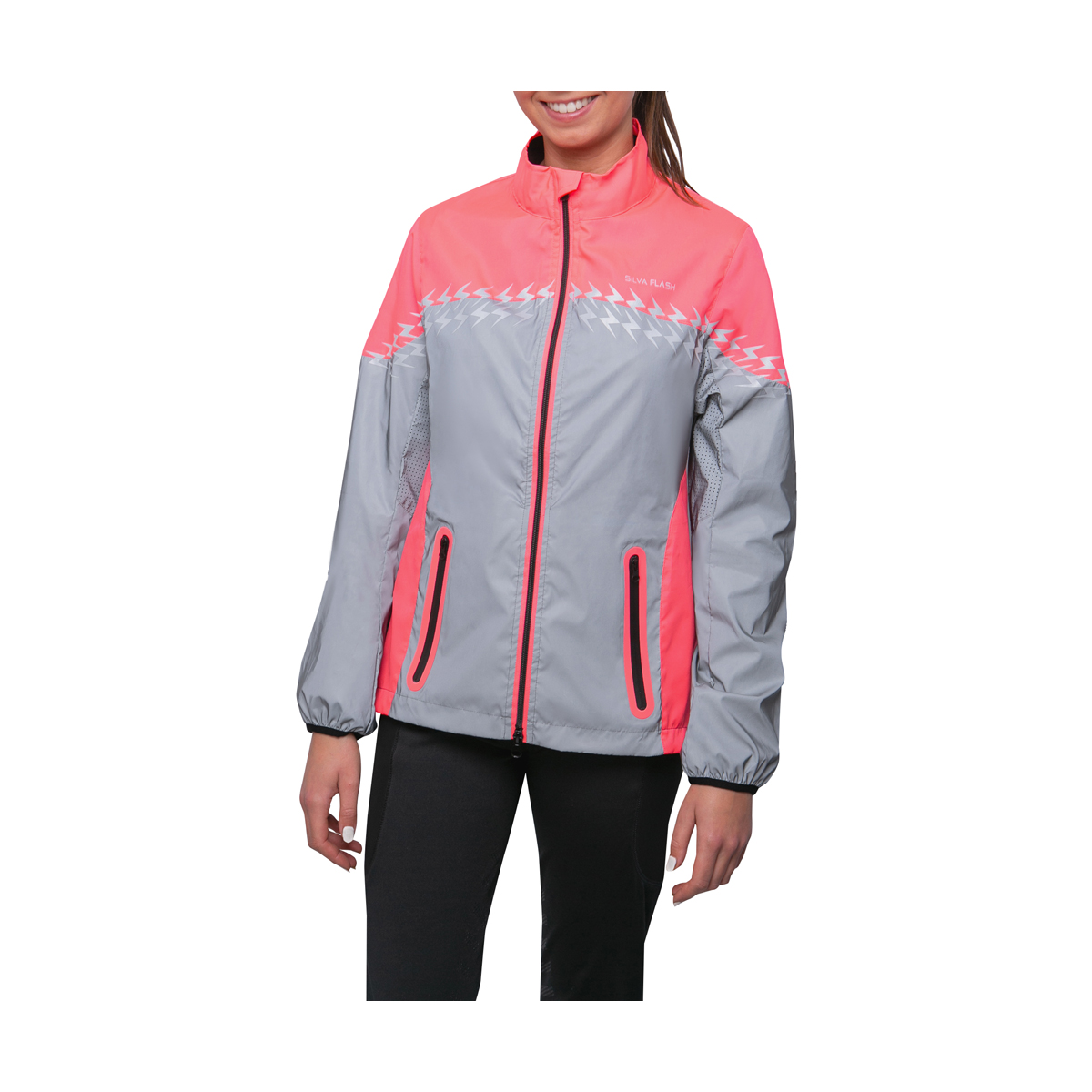 Silva Flash Lightweight Duo Reflective Jacket by Hy Equestrian - Image 2