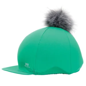 Hy Sport Active Hat Silk with Interchangeable Pom Pom Various Colours