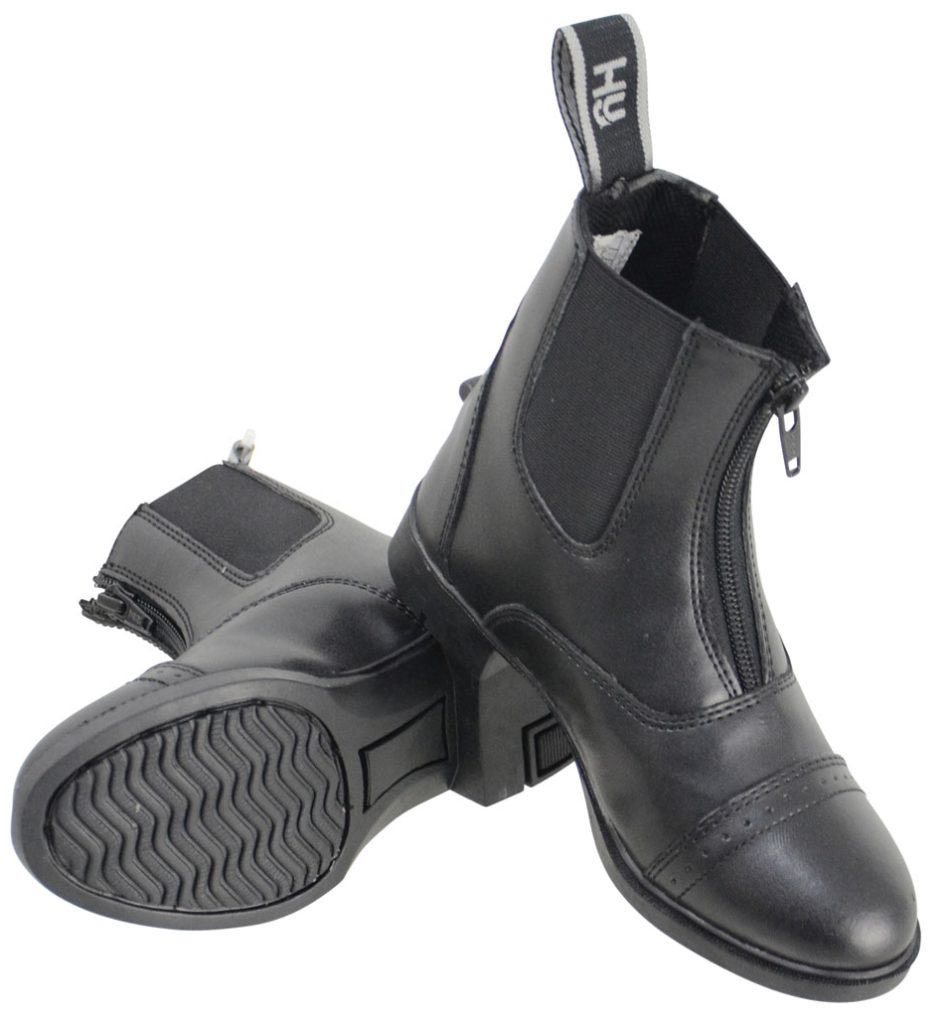 HyLAND York Synthetic Zip Jodhpur Boots - Children's & Adults