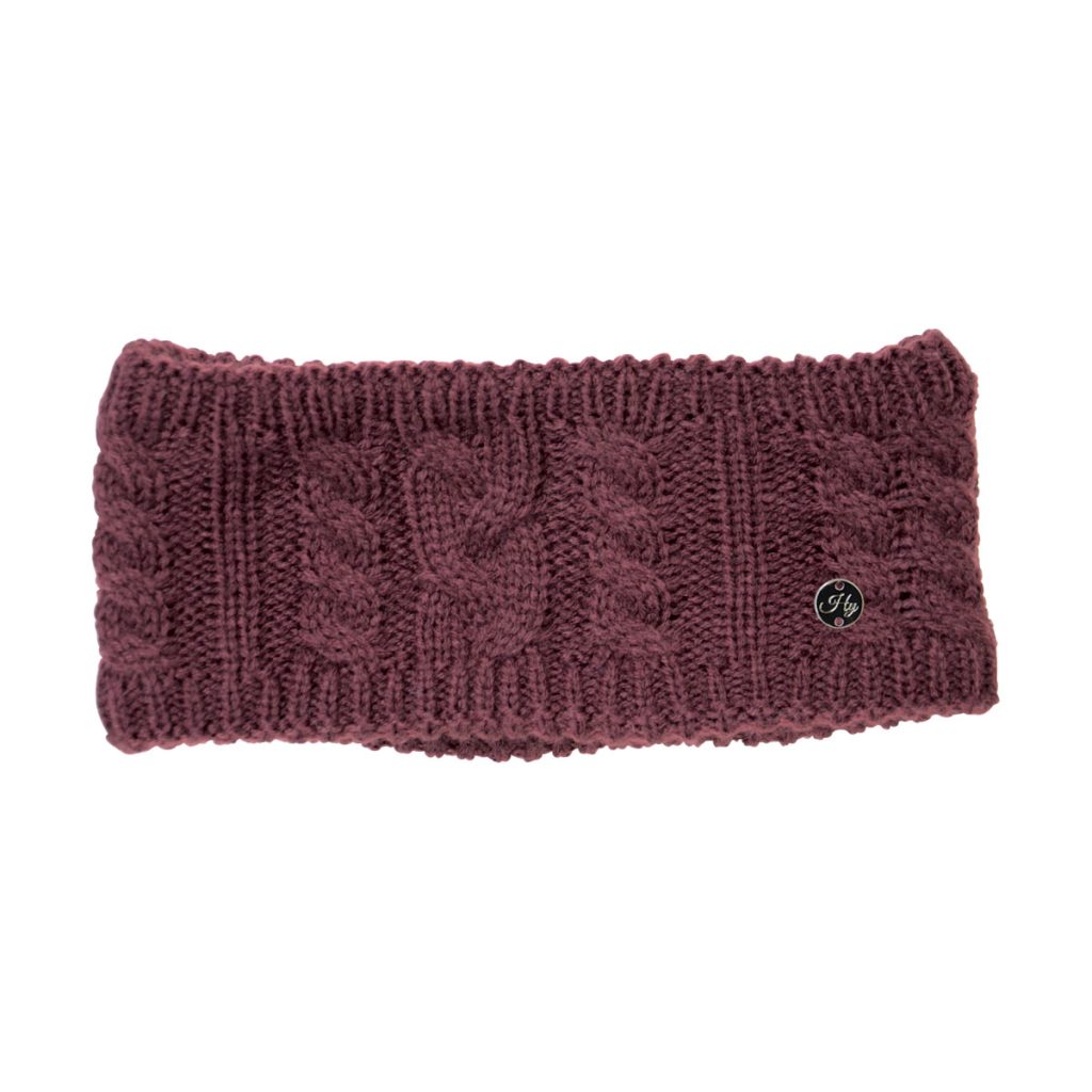 Hy Equestrian Meribel Cable Knit Headband