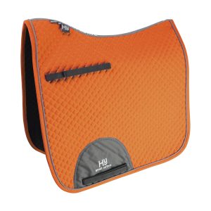 Hy Sport Active Dressage Saddle Pad - Terracotta Orange
