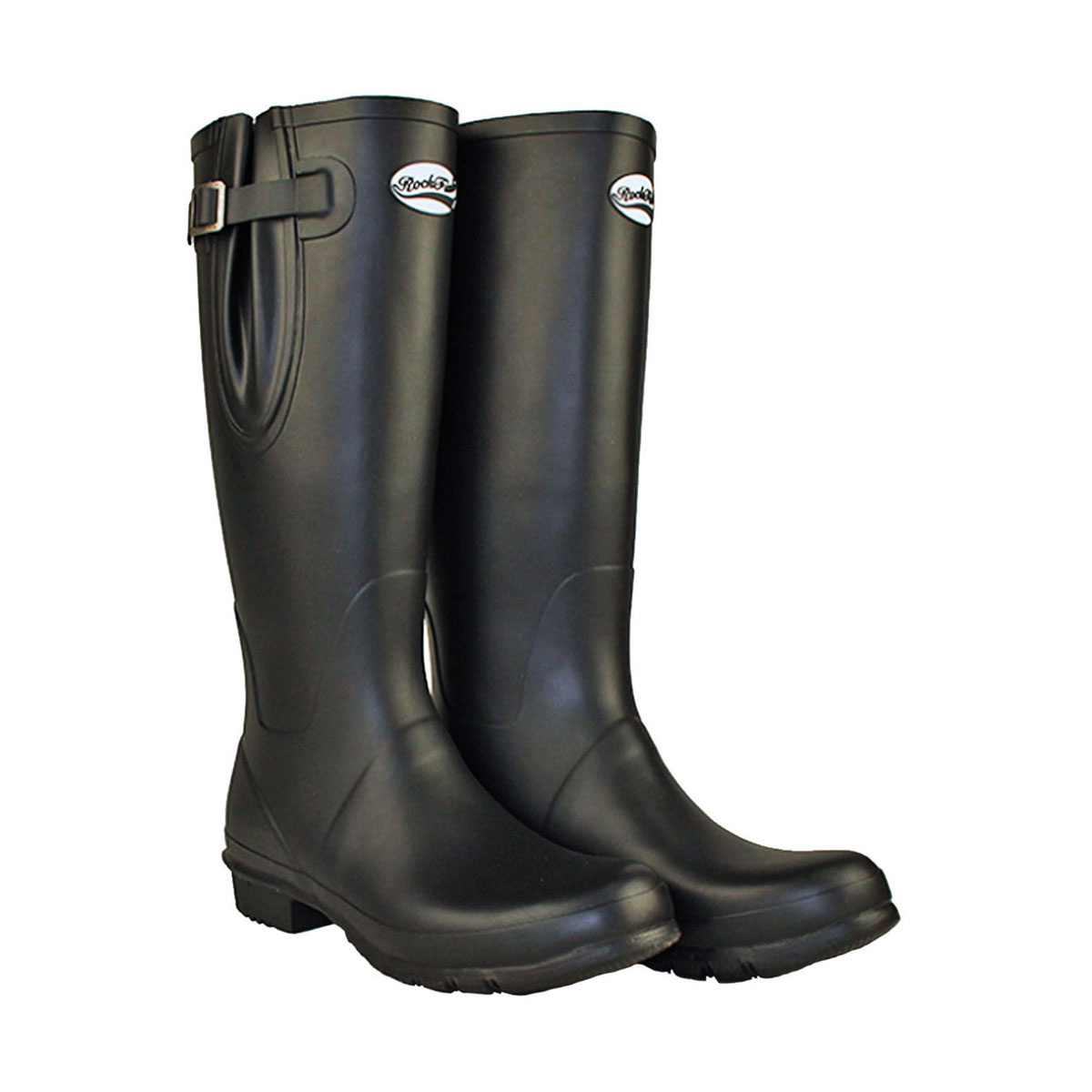 Rockfish Women's Neoprene Lined Tall Adjustable Matt Wellington - Image 2