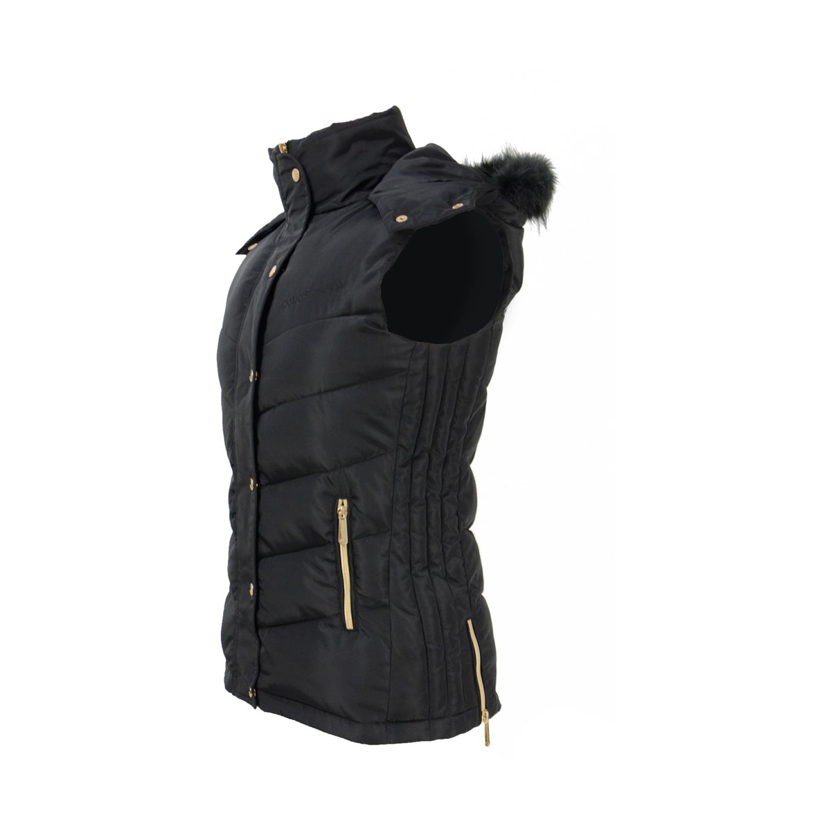 Coldstream Leitholm Quilted Gilet Black Size Small - Image 4
