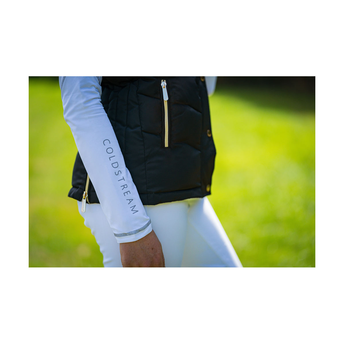 Coldstream Leitholm Quilted Gilet Black Size Small - Image 6