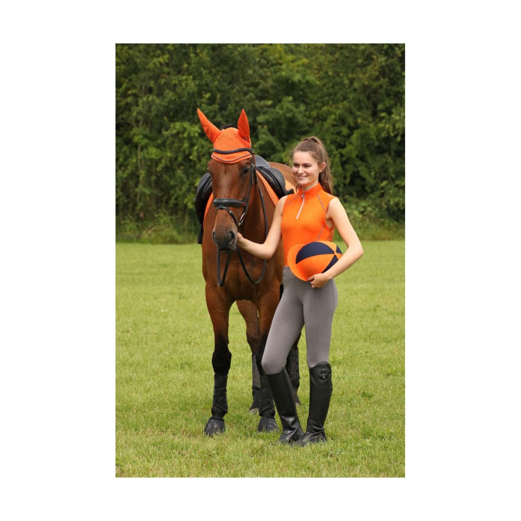 Hy Sport Active Sleeveless Top - Terracotta Orange