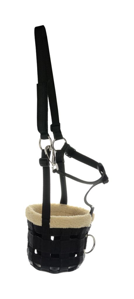 Hy Equestrian Grazing Muzzle with Fleece