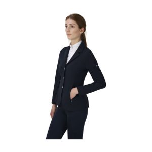 Hy Equestrian Silvia Show Jacket - Navy