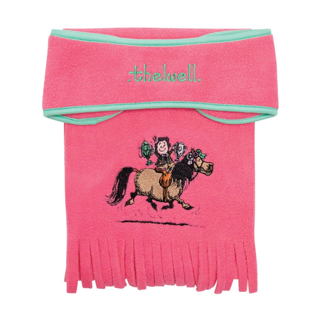Hy Equestrian Thelwell Collection Trophy Headband and Scarf Set - Children's