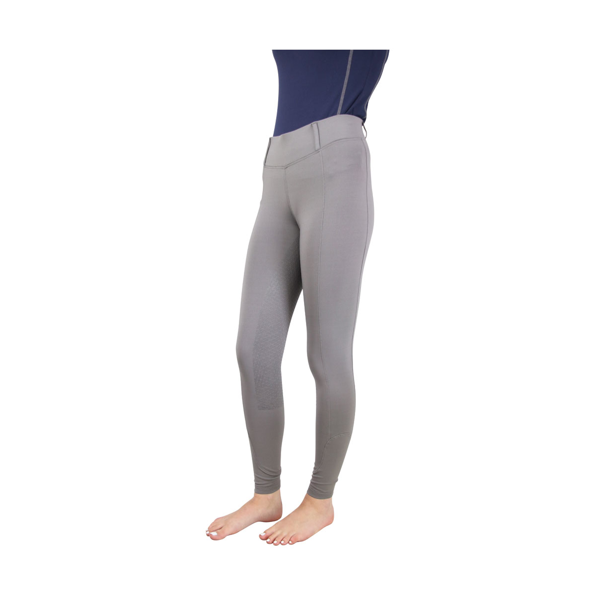 Hy Sport Active Riding Tights - Pencil Point Grey - Image 4