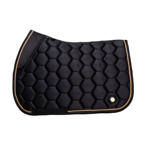 Coldstream Marygold Saddle Pad Black