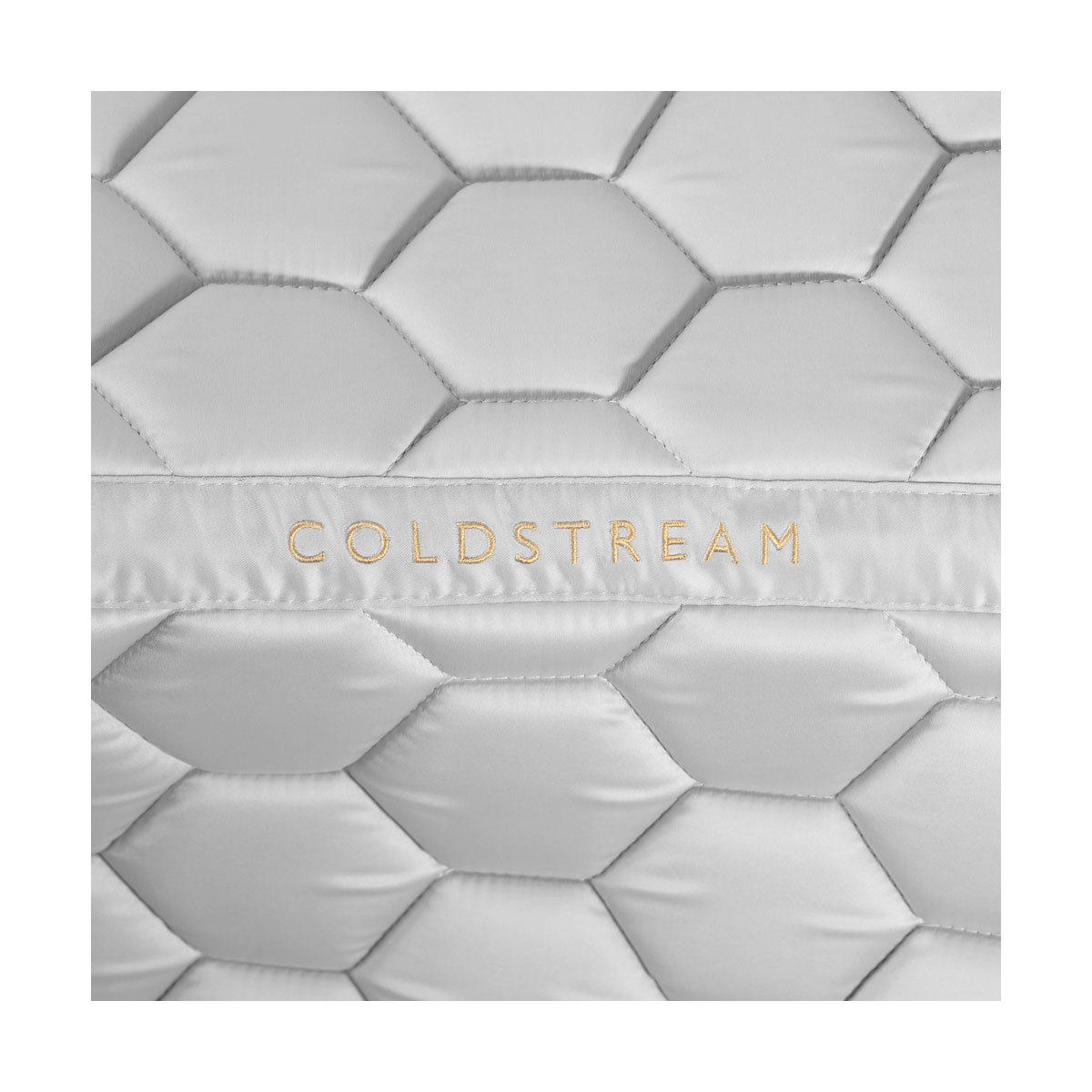 Coldstream Marygold Saddle Pad White - Image 2