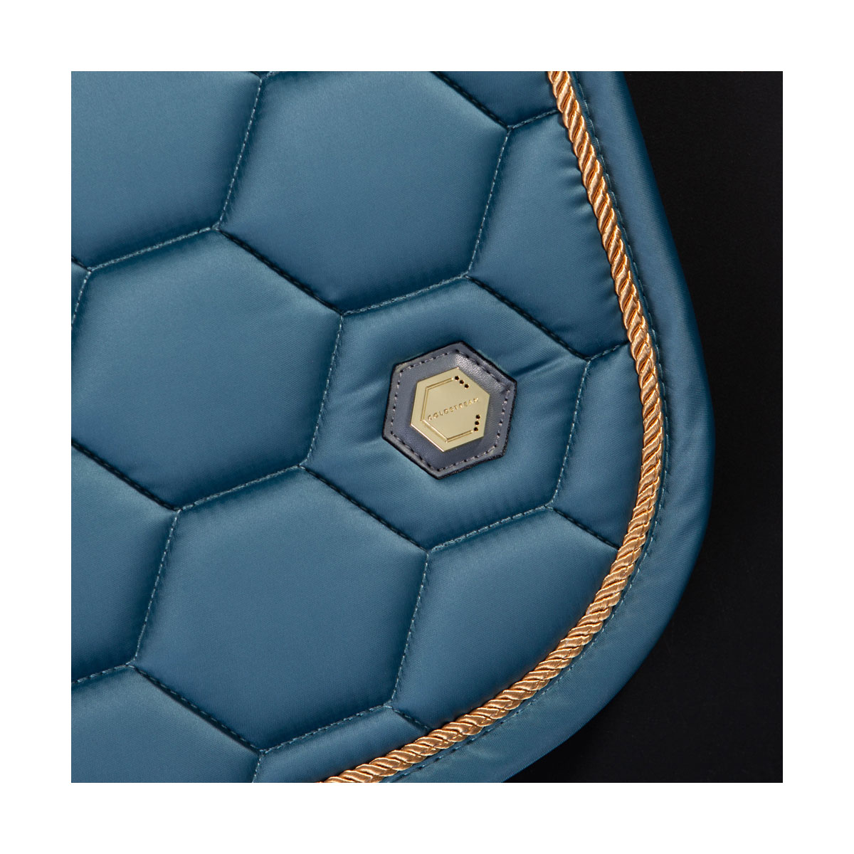 Coldstream Marygold Saddle Pad Slate Blue - Image 2