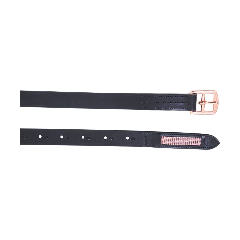 Hy Equestrian Rosciano Rose Gold Stirrup Leathers