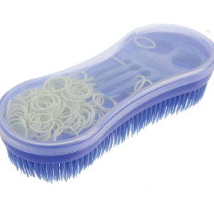 Lincoln Ultimate Brush with Plaiting Kit - Blue or Pink