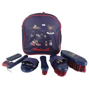 Hy Equestrian Thelwell Collection Practise Makes Perfect Complete Grooming Kit Rucksack