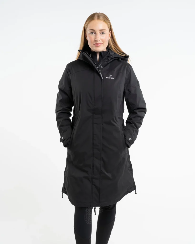 EQUIDRY Women's Bronte Riding Coat Black