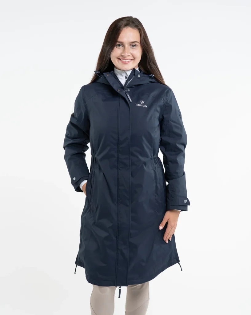 EQUIDRY Women's Bronte Riding Coat Navy