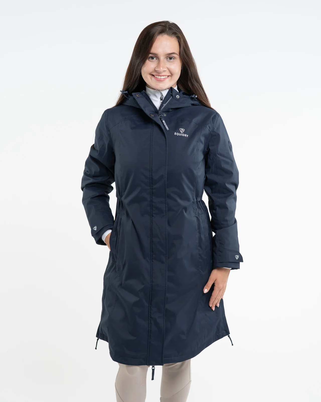 EQUIDRY Women's Bronte Riding Coat Navy