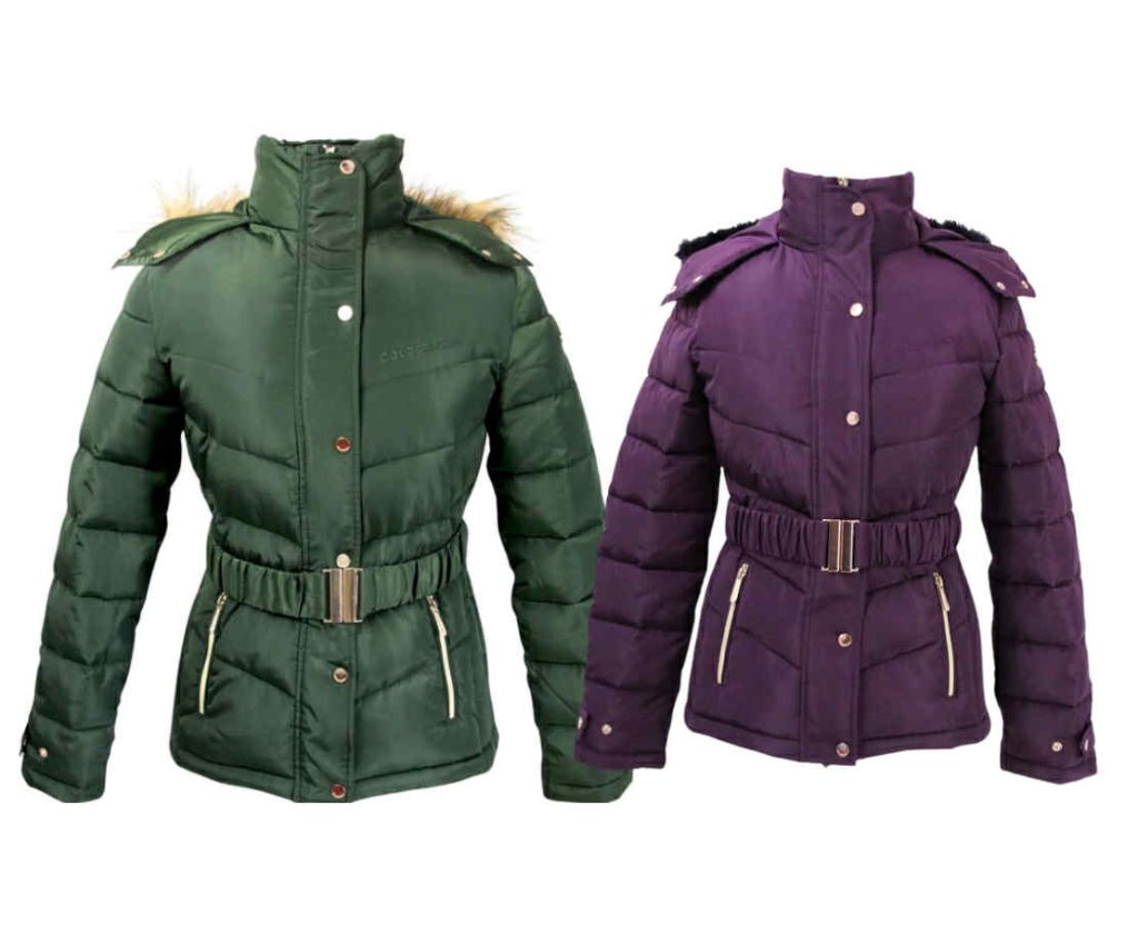 Coldstream Cornhill Quilted Coat Fern Green or Mulberry