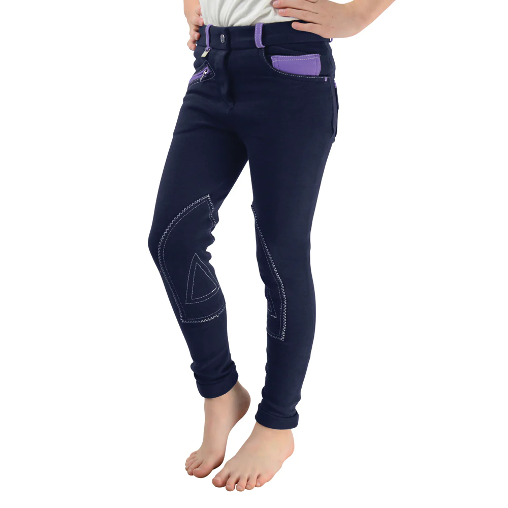Hy Equestrian Diesel Children's Jodhpurs Sizes 20", 22", 24", 26" & 28" - Image 13