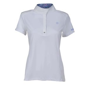 Dublin Andrea Short Sleeve Competition Printed Inner Collar Shirt