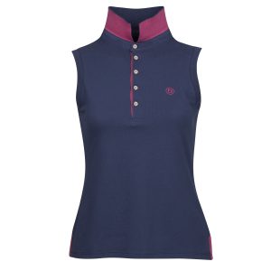 Dublin Sally Sleeveless Classic Pique Polo