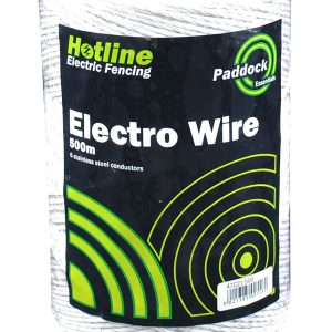 Hotline Paddock Electro 6 Strand Wire - 500m