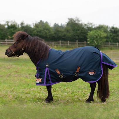 Ponie Lightweight 0g No fill Turnout Rug 3'6 to 5'0 - Image 2