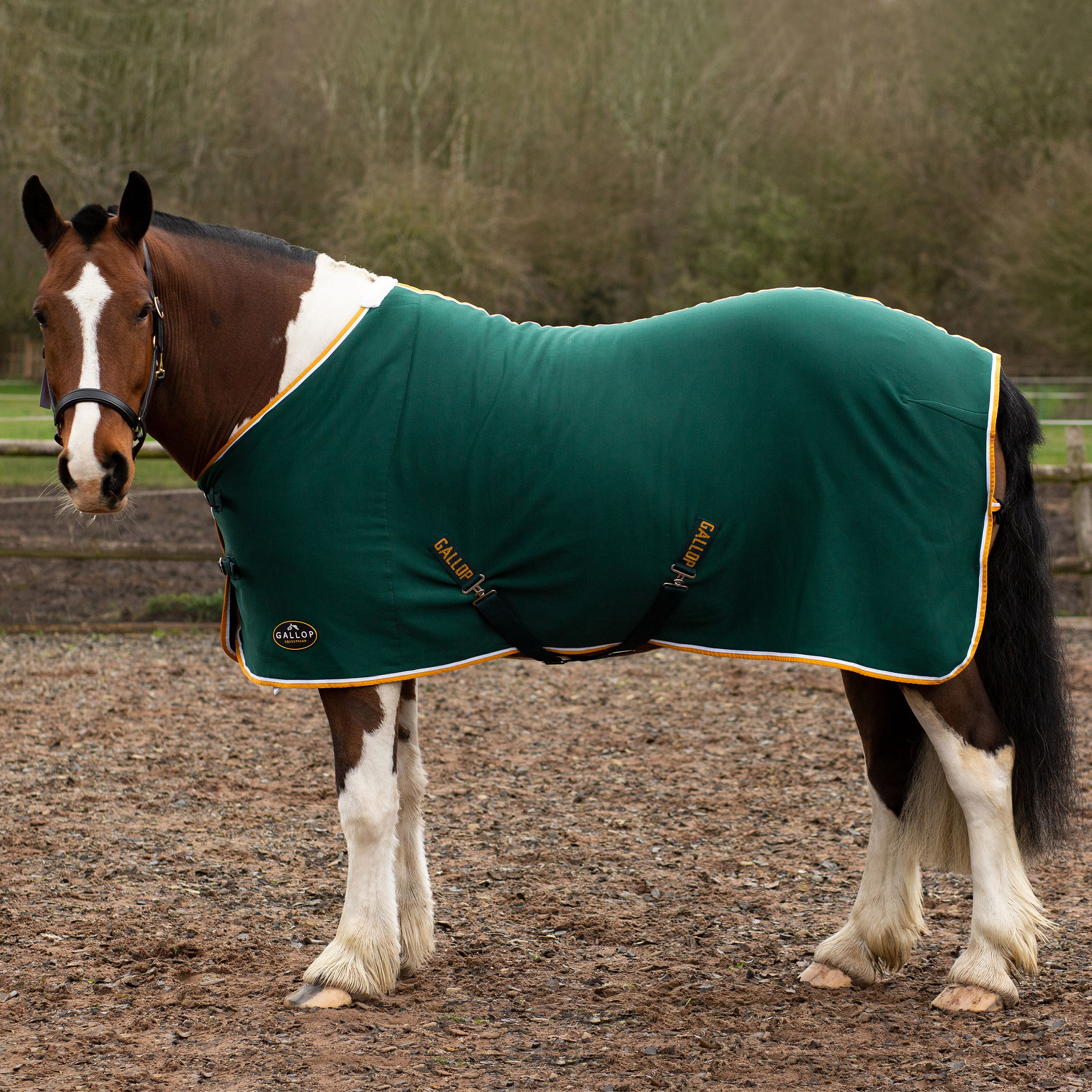 Gallop Green Jersey Cooler Rug Sizes 4'9 to 7'0