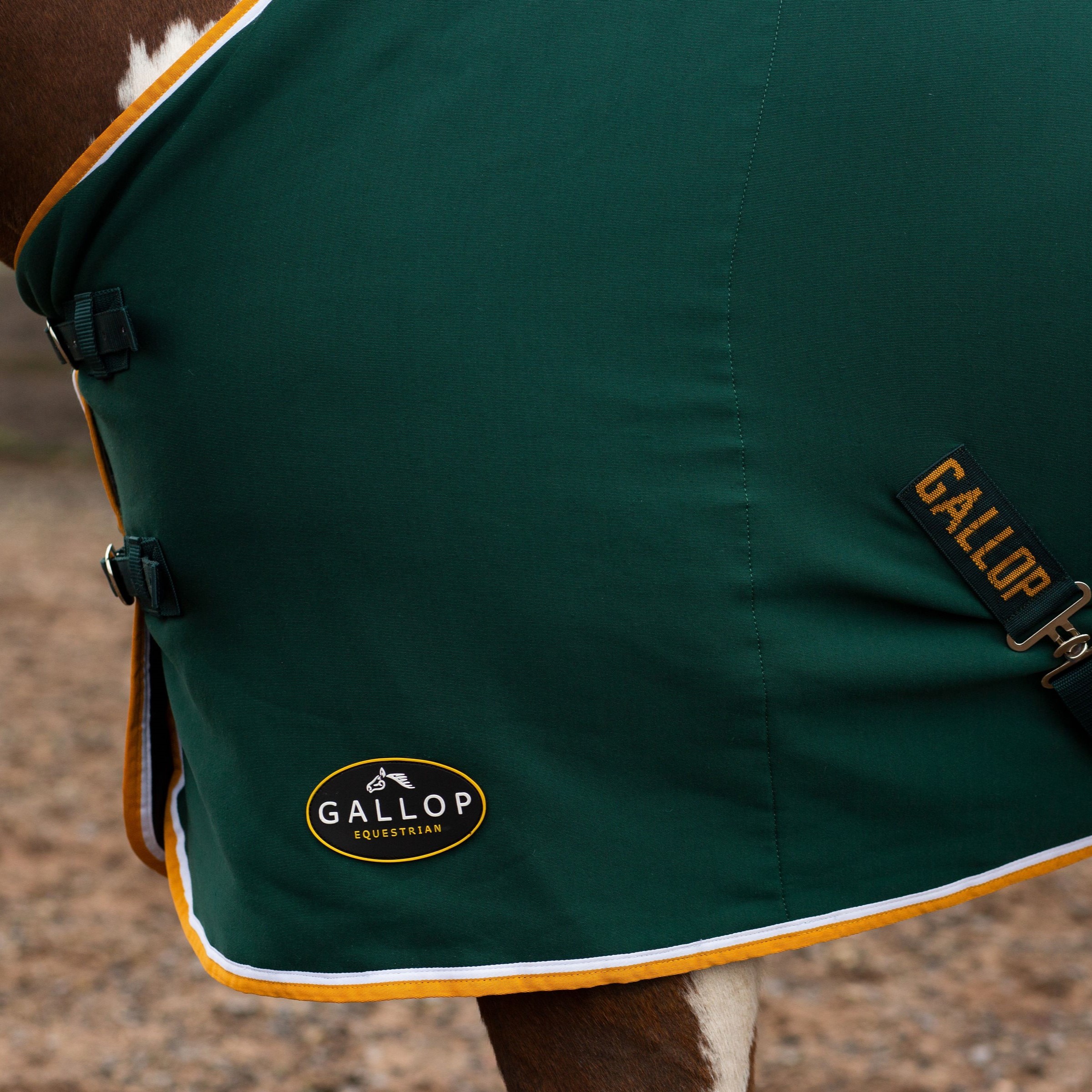 Gallop Green Jersey Cooler Rug Sizes 4'9 to 7'0 - Image 2