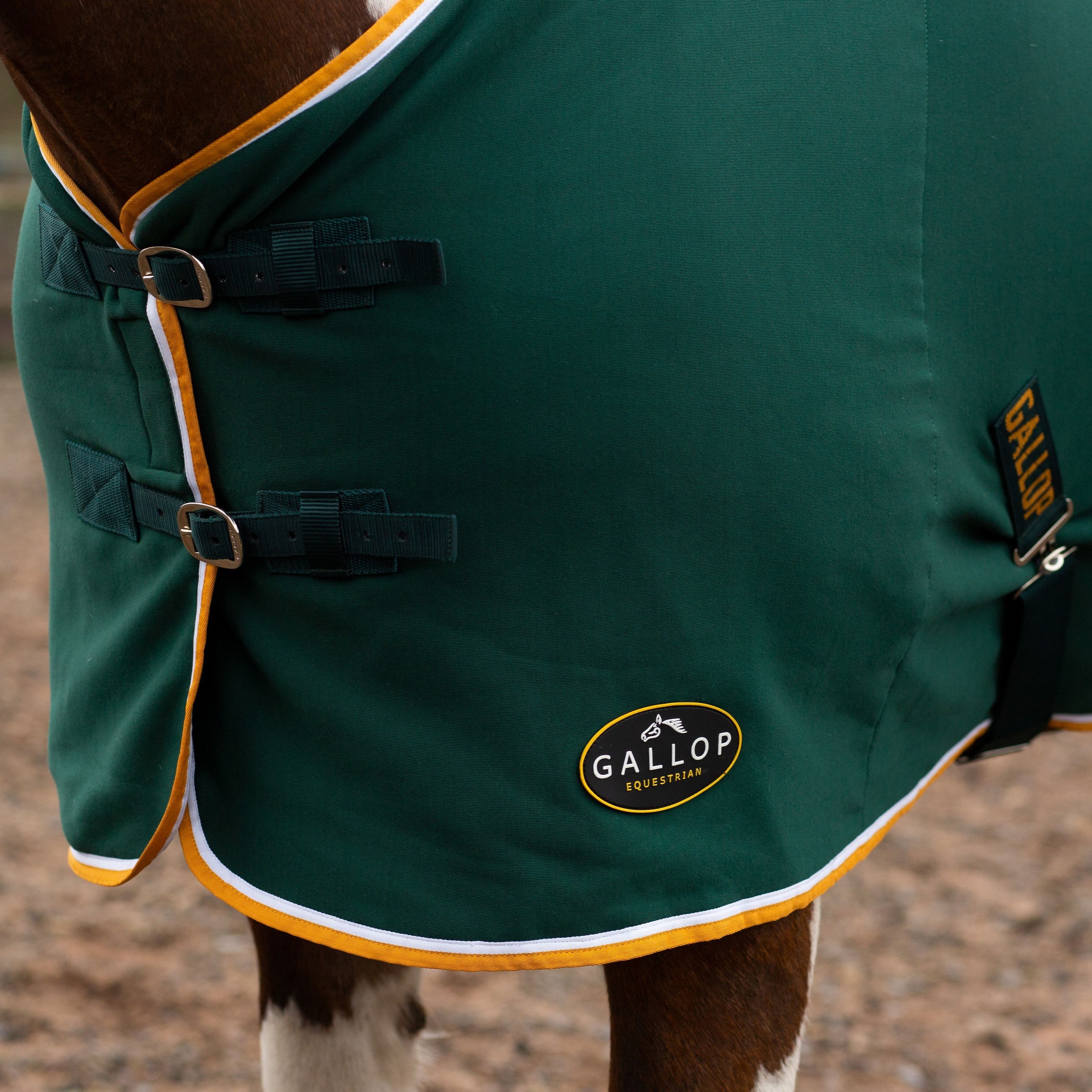 Gallop Green Jersey Cooler Rug Sizes 4'9 to 7'0 - Image 3