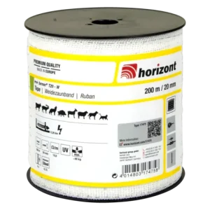 Horizont Electric Fence Tape 20mm by 200m